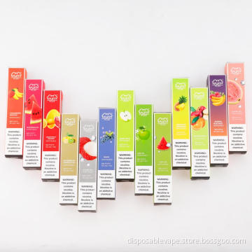 Puff bar plus disposable vape e cigarette